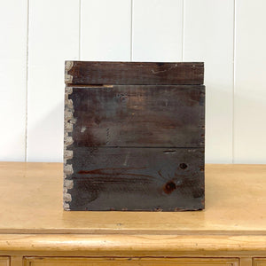 Collection of 4 Antique Painted Georgian Country House Boxes