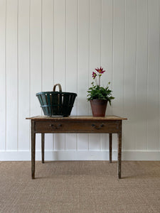 Old Welsh Country Dairy Table c1840