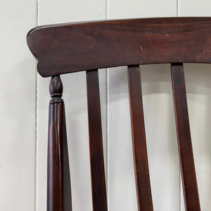 A High Back Windsor Lathe Back English Country Elm Armchair c1890