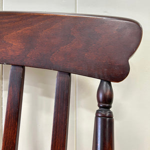 A High Back Windsor Lathe Back English Country Elm Armchair c1890