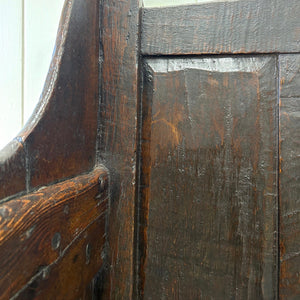 An Early 18th Century English Bench or Settle