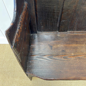 An Early 18th Century English Bench or Settle