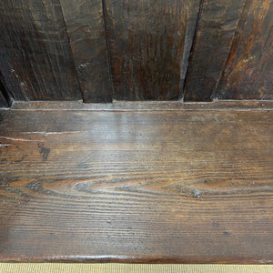 An Early 18th Century English Bench or Settle