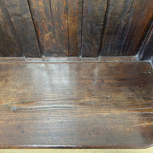 An Early 18th Century English Bench or Settle