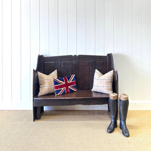 An Early 18th Century English Bench or Settle