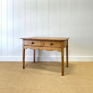 An Antique English Georgian Console Table or Server