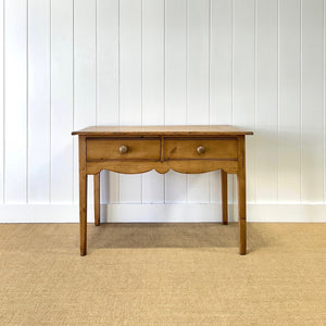 An Antique English Georgian Console Table or Server