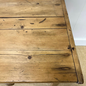 An Antique English Georgian Console Table or Server