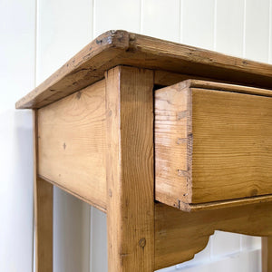 An Antique English Georgian Console Table or Server