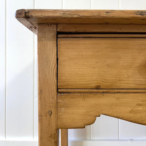 An Antique English Georgian Console Table or Server