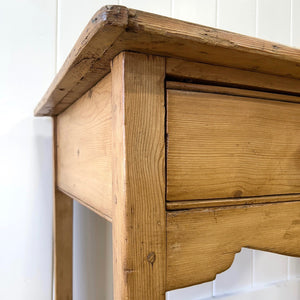 An Antique English Georgian Console Table or Server