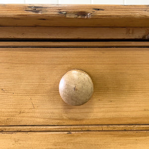 An Antique English Georgian Console Table or Server