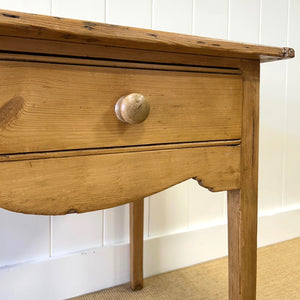 An Antique English Georgian Console Table or Server