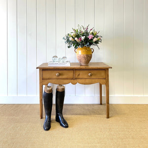 An Antique English Georgian Console Table or Server