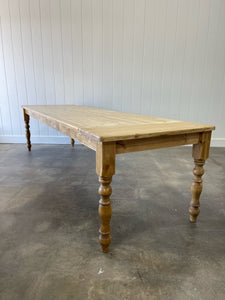 An English Country Pine 10 foot Dining Farm Table
