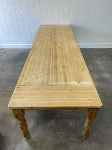 An English Country Pine 10 foot Dining Farm Table