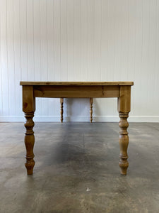 An English Country Pine 10 foot Dining Farm Table