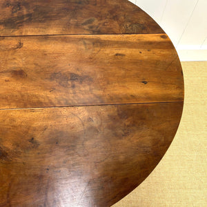 An Antique French Vendange or Vintner's Table 39.5" Round