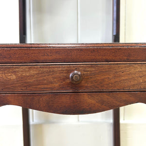 An Antique Georgian Mahogany Nightstand or Side Table