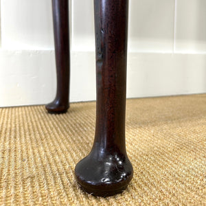 A Small Irish Mahogany Game Table Lowboy 18th Century