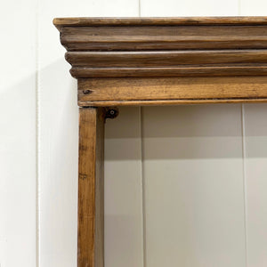 A 19th Century Pine Welsh Kitchen Dresser or Hutch 7ft Tall
