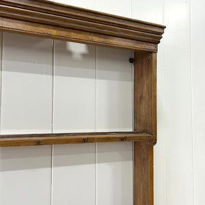 A 19th Century Pine Welsh Kitchen Dresser or Hutch 7ft Tall