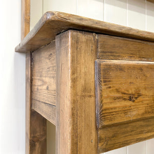 A 19th Century Pine Welsh Kitchen Dresser or Hutch 7ft Tall