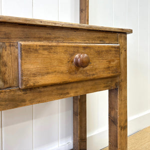 A 19th Century Pine Welsh Kitchen Dresser or Hutch 7ft Tall