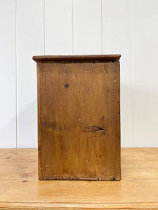 An English Pine Desk File Holder or Magazine Rack c1890