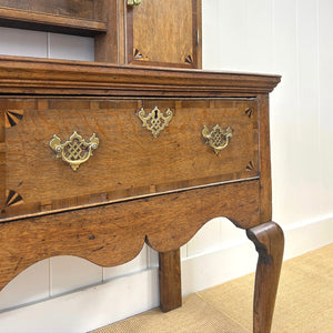 An 18th Century Country Made Oak Welsh Dresser