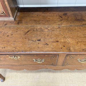 An 18th Century Country Made Oak Welsh Dresser