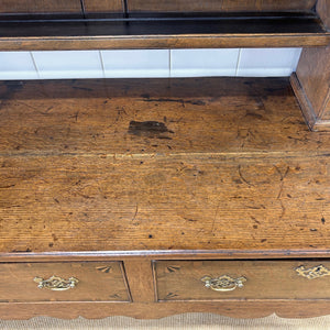 An 18th Century Country Made Oak Welsh Dresser