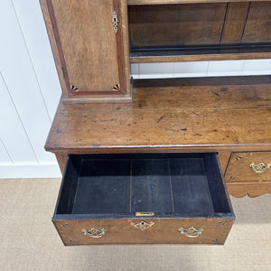An 18th Century Country Made Oak Welsh Dresser
