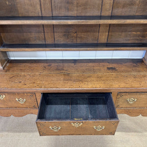 An 18th Century Country Made Oak Welsh Dresser