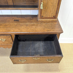 An 18th Century Country Made Oak Welsh Dresser