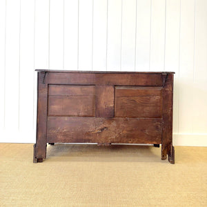An English Oak Mule Chest c1790