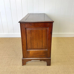 An English Oak Mule Chest c1790