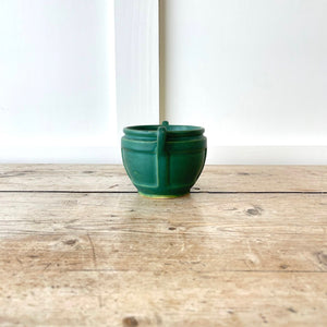 Vintage Roseville Pottery Planter, Matte Green Arts and Crafts Matte Green