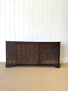A Large Antique Oak Welsh Dresser Base or Sideboard