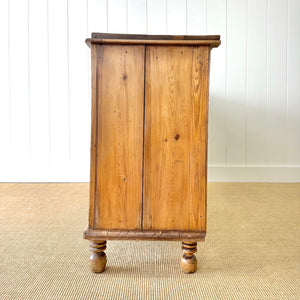 An English Country 7 Drawer Pine Buffet or Sideboard