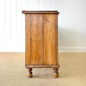 An English Country 7 Drawer Pine Buffet or Sideboard