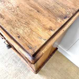 An English Country 7 Drawer Pine Buffet or Sideboard