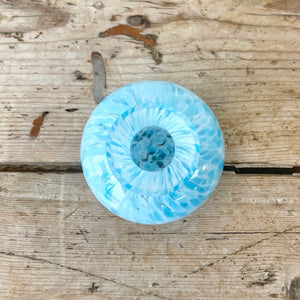 A Beautiful Blue Mid Century Murano Glass Vase c1950