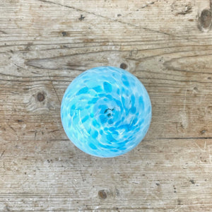 A Beautiful Blue Mid Century Murano Glass Vase c1950