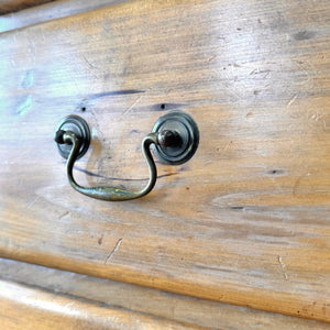 An English Country 7 Drawer Pine Buffet or Sideboard