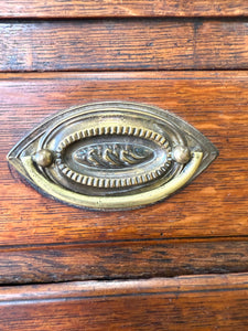 A Large Antique Oak Welsh Dresser Base or Sideboard