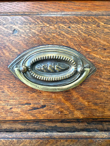 A Large Antique Oak Welsh Dresser Base or Sideboard
