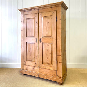 An English Early 19th Century Pine Cupboard