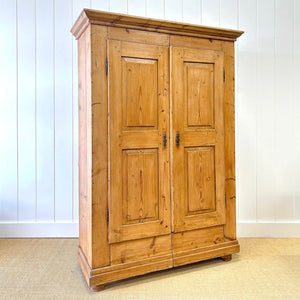 An English Early 19th Century Pine Cupboard