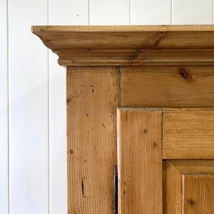 An English Early 19th Century Pine Cupboard